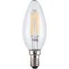 TCP LED Filament Clear Candle 4W E14 Light Bulb - 3 Pack -NEBO Store 12813612 6054958629262703