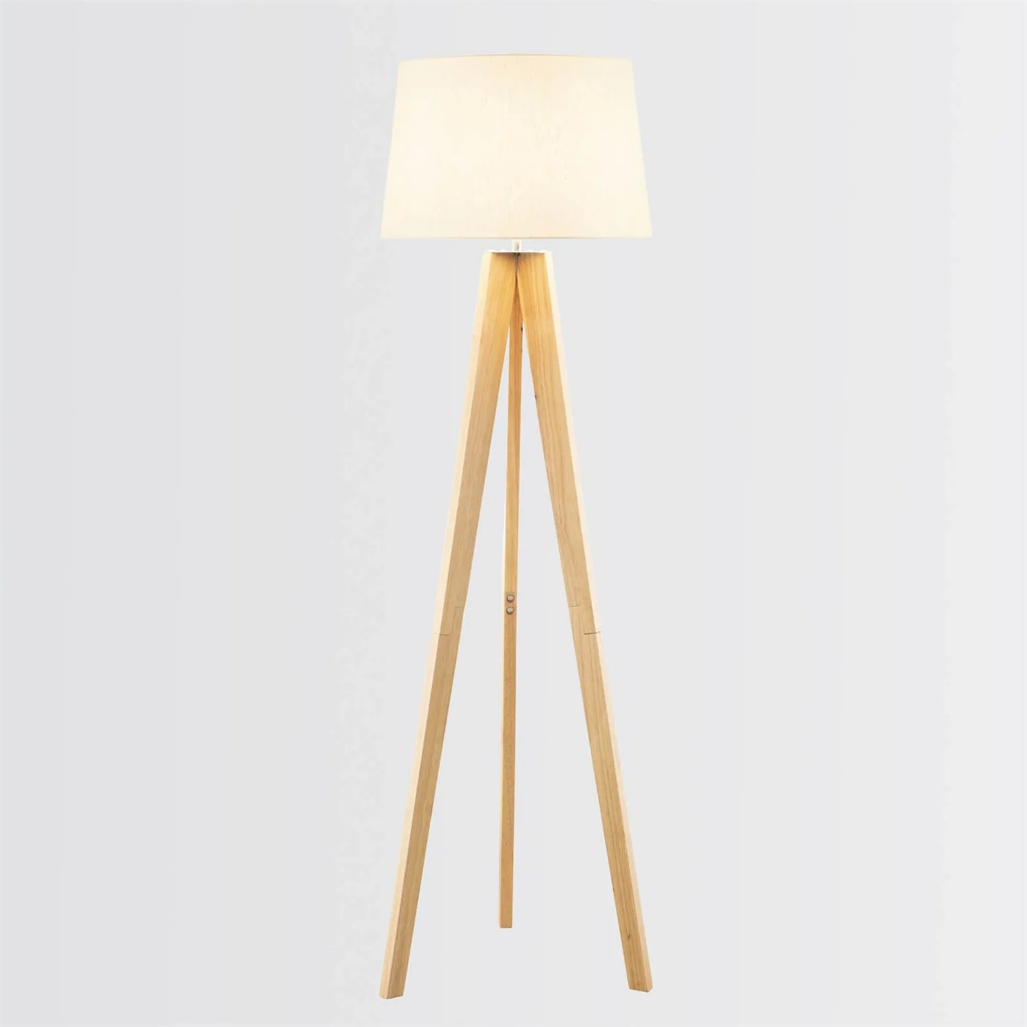 Poppy Tripod Floor Lamp - Natural 6 Poppy Tripod Floor Lamp - Natural - Image 4