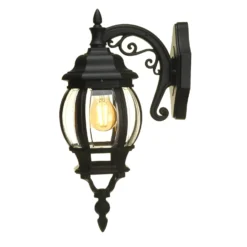 Lutec Canterbury E27 Outdoor Wall Lantern - Black 8 Lutec Canterbury E27 Outdoor Wall Lantern - Black -NEBO Store 12819092 1134832977177767