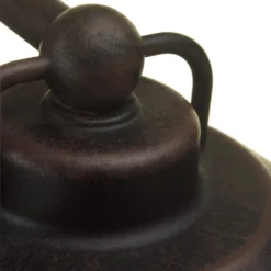 Lutec Cate E27 IP44 Outdoor Wall Lantern - Black With Rust Effect -NEBO Store 12819161 4854952656845954