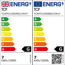 TCP LED Filament Fireglow 7.1W Light Bulb -NEBO Store 12819432 1044891503614268