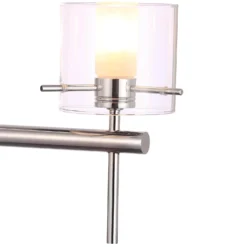 Gene Clear Cylinder 3 Light Flush - Chrome -NEBO Store 12832042 2814832980374213