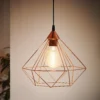 Eglo Tarbes Large Pendant Light - Copper -NEBO Store 12836715 9574941823794906