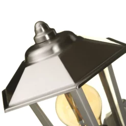 Lutec Grosvenor Stainless Steel Outdoor Wall Lantern -NEBO Store 12840505 5094952656721964