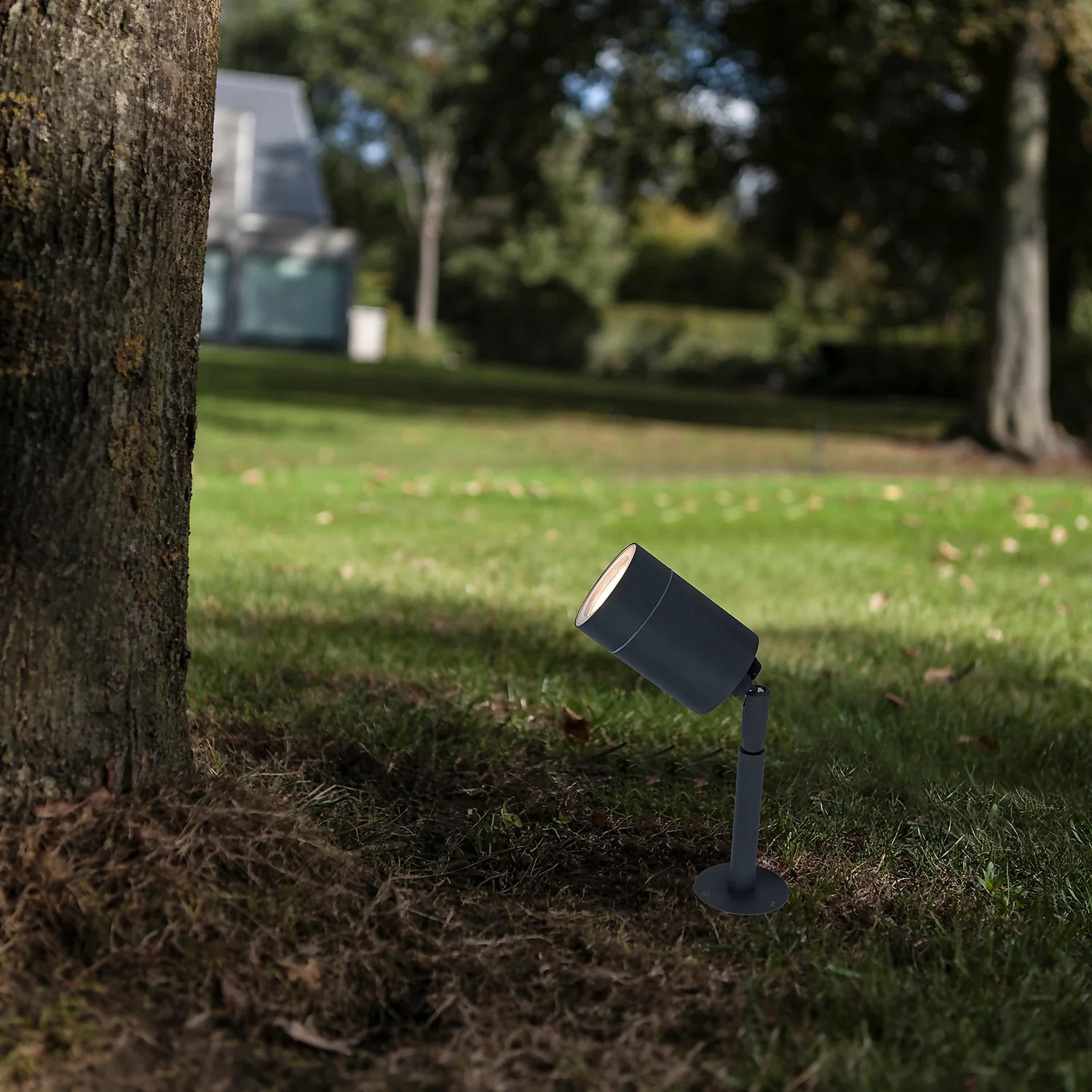 Lutec Rado Outdoor Ground Spike Light - Graphite 3 Lutec Rado Outdoor Ground Spike Light - Graphite