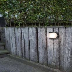 Lutec Echo Outdoor Bulkhead Light - Black -NEBO Store 12840603 4274952656964022