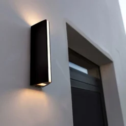 Lutec Leo LED Up & Down Outdoor Wall Light - Anthracite -NEBO Store 12840627 1824952656643943