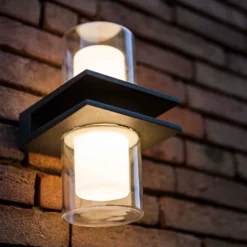 Lutec Tango LED Up & Down Outdoor Wall Light - Anthracite -NEBO Store 12840635 6994952683019088