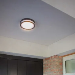 Lutec Rola LED Outdoor Bulkhead Light - Anthracite 9 Lutec Rola LED Outdoor Bulkhead Light - Anthracite -NEBO Store 12840746 1664952682958110