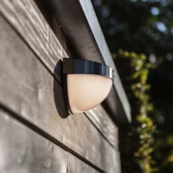 Lutec Bubble Solar LED Outdoor Wall Light With PIR Motion Sensor -NEBO Store 12840752 8924952869514847