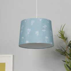 Country Living Annabelle Patterned Cotton Drum Lamp Shade - 25cm -NEBO Store 12882915 1135042036942964