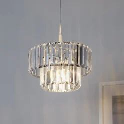 Blair Easy Fit Lamp Shade - Chrome