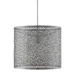Vanessa Easy Fit Lamp Shade - Chrome -NEBO Store 12886908 1214975483784886