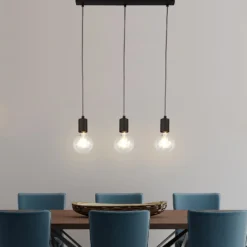 Jay 3 Light Ceiling Fitting - Charcoal -NEBO Store 12908187 1154936635470769