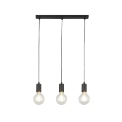 Jay 3 Light Ceiling Fitting - Charcoal -NEBO Store 12908187 2124936635512535