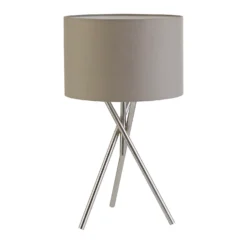 Bella Tripod Table Lamp - Grey -NEBO Store 12908191 1484899249614838