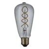TCP Decorative Lightbulb Soft Filament ST64 Cage ES 4W/23W Cage Cool Smoked 1 Pack -NEBO Store 12968018 1794853931462498