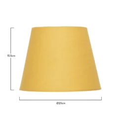 Clyde Ochre Taper Shade - 20cm -NEBO Store 13139368 9454900551807492