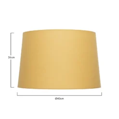 Clyde Ochre Taper Shade - 40cm -NEBO Store 13139379 1974900554687720