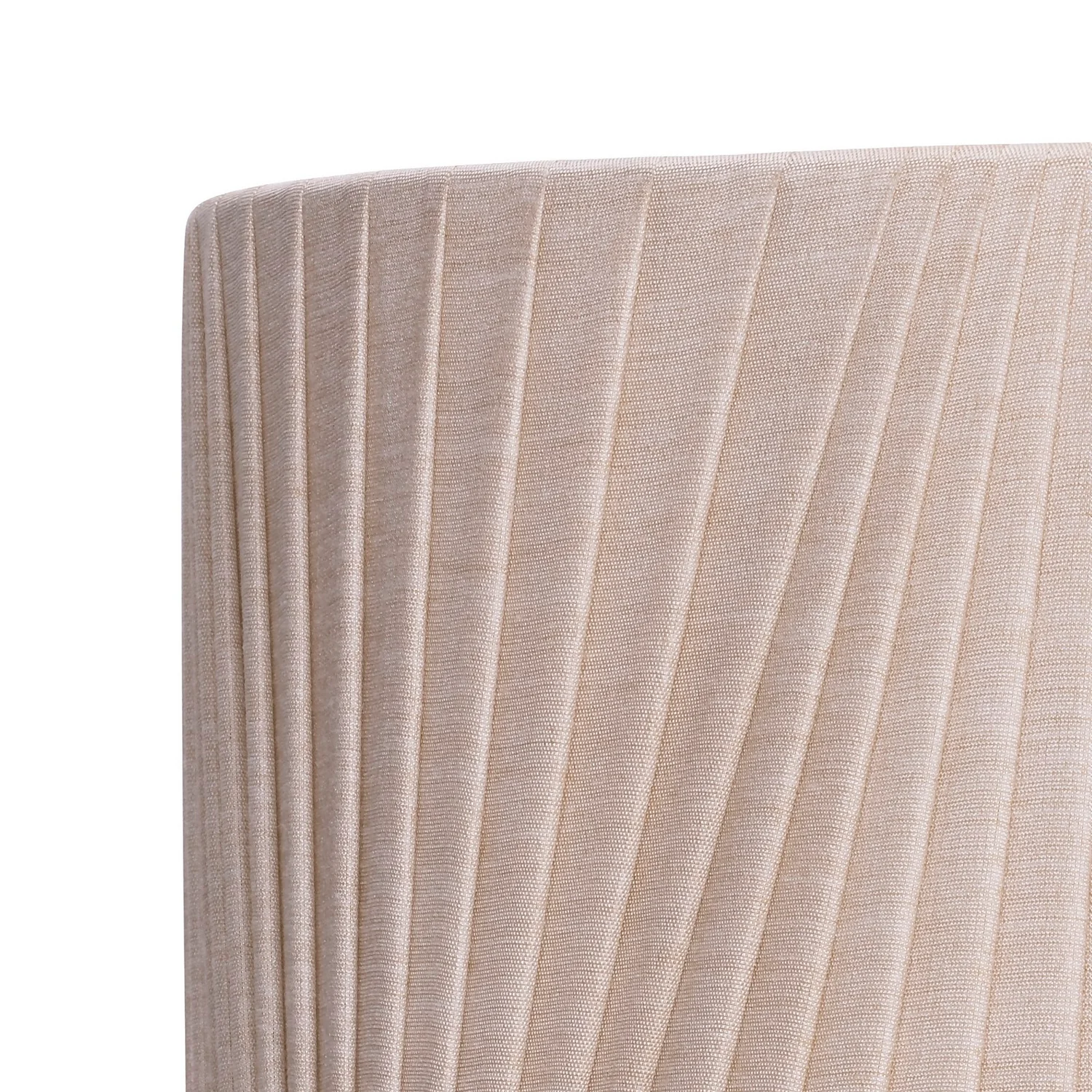 Raye Champagne Drum Pleated Silk Shade - 30cm 6 Raye Champagne Drum Pleated Silk Shade - 30cm - Image 4