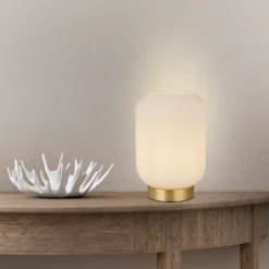 Pearl Frosted Table Lamp - White -NEBO Store 13177663 1624936591316913