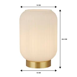 Pearl Frosted Table Lamp - White -NEBO Store 13177663 7214958397070101