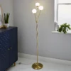 Orb 3 Light Floor Lamp - Brass & Opal -NEBO Store 13208308 1494896912940950