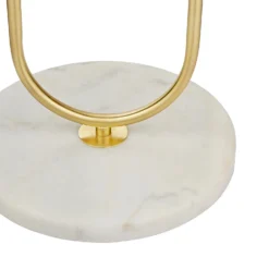 House Beautiful Delta Marble Floor Light - Brass & Opal -NEBO Store 13208322 1924927260392328
