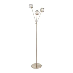 Orb 3 Light Floor Lamp - Nickel Smoke -NEBO Store 13208323 1814896913425846