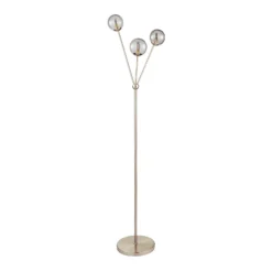 Orb 3 Light Floor Lamp - Nickel Smoke -NEBO Store 13208323 7914896913520220