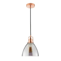 Decan Pendant - Smoke & Copper -NEBO Store 13208327 1684896913357791