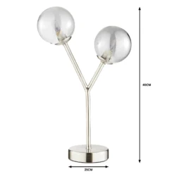Orb 2 Light Table Lamp - Nickel Smoke -NEBO Store 13208328 1794909895331888