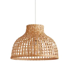Belle Bamboo Woven Light Shade - Medium -NEBO Store 13222273 1604913785402155