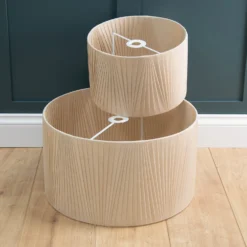 Raye Champagne Drum Pleated Silk Shade - 45cm -NEBO Store 13222471 1534944148269033