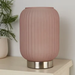 Pearl Frosted Table Lamp - Rose -NEBO Store 13445403 7315042045022156