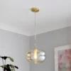 Fleur Glass Pendant - Champagne -NEBO Store 13453789 2074915323391665