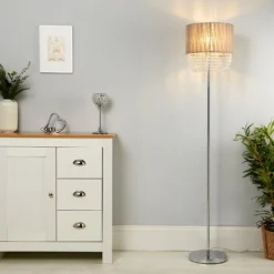 Bellano Floor Lamp - Grey