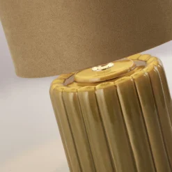 Phoebe Ceramic Table Lamp - Olive -NEBO Store 13525832 1834962282409839