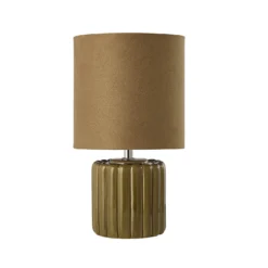 Phoebe Ceramic Table Lamp - Olive -NEBO Store 13525832 1914962282354558