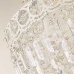 Vivienne Easy Fit Lamp Shade - White -NEBO Store 13525835 5094972641071205