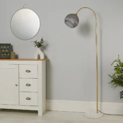 Naomi Floor Lamp - Grey -NEBO Store 13525840 1645042090198247