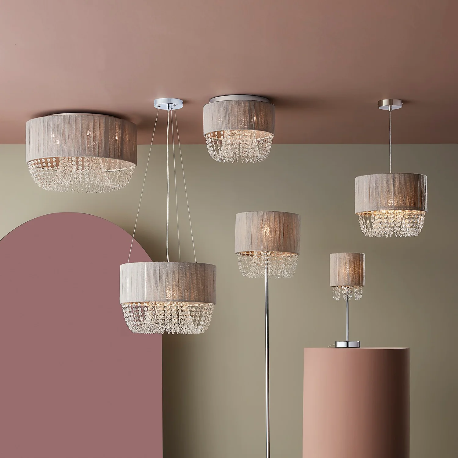 Bellano Ceiling Pendant Light - Grey 7 Bellano Ceiling Pendant Light - Grey - Image 5