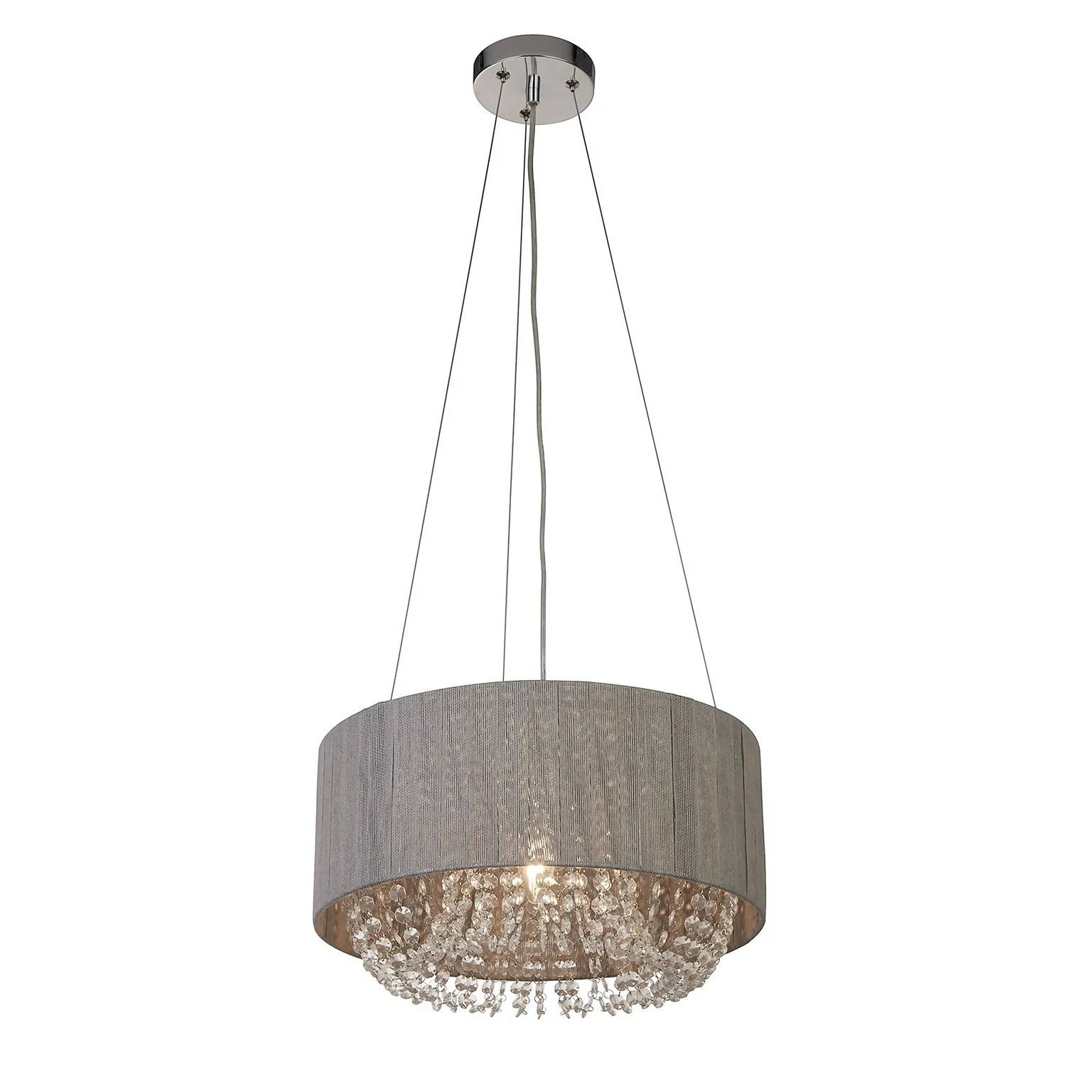 Bellano Ceiling Pendant Light - Grey 4 Bellano Ceiling Pendant Light - Grey - Image 2