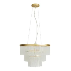 Highgate 3 Tier Pendant Light - Brass -NEBO Store 13529602 1394945396319325