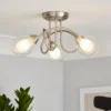 Altrincham 3 Light Flush Ceiling Fitting -NEBO Store 13529627 1434945396426242