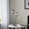 Marple Table Lamp - Chrome & Smoke -NEBO Store 13645373 1424956789212874