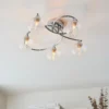 Tatton 5 Light Semi Flush Ceiling Light - Chrome -NEBO Store 13645374 1674942855211607