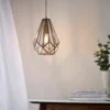 Polly Pendant Light - Antique Brass -NEBO Store 13645378 1654942855178565