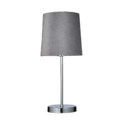Paris Velvet Table Lamp - Grey 8 Paris Velvet Table Lamp - Grey -NEBO Store 13751359 1634969499107095