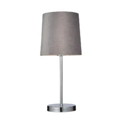 Paris Velvet Table Lamp - Grey 7 Paris Velvet Table Lamp - Grey -NEBO Store 13751359 1704969499046084